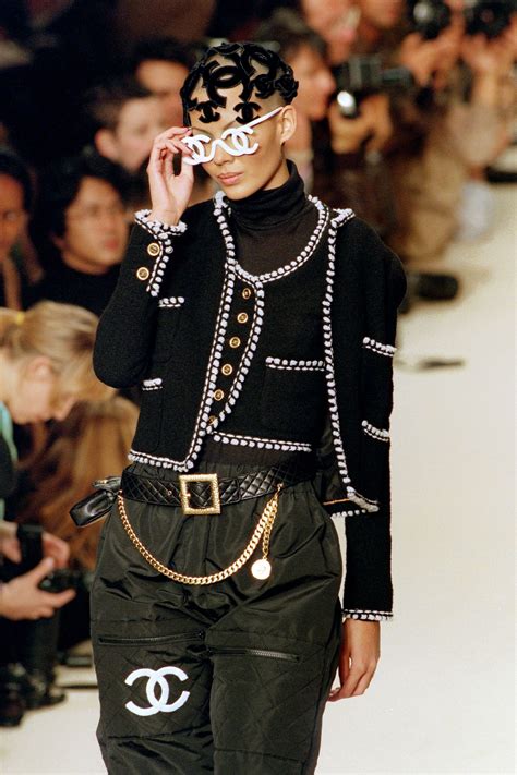 chanel runway show.